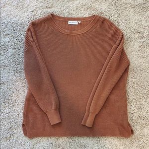 Cozy knit sweater